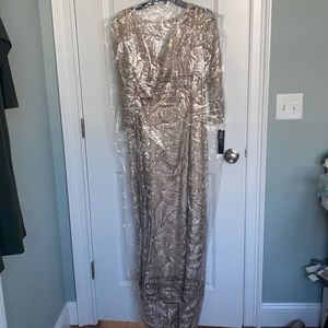Champagne Mother of the Bride/Groom Gown